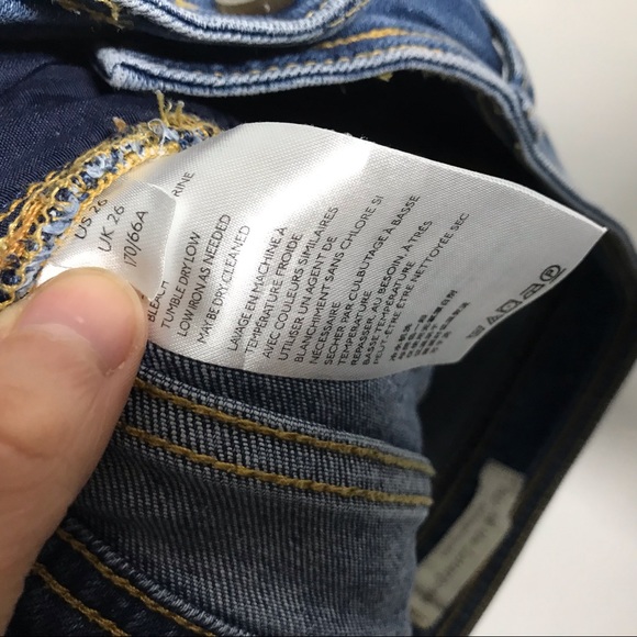 Pilcro and the letterpress Anthropologie High-Rise Skinny Jeans in 26 - Picture 6 of 16